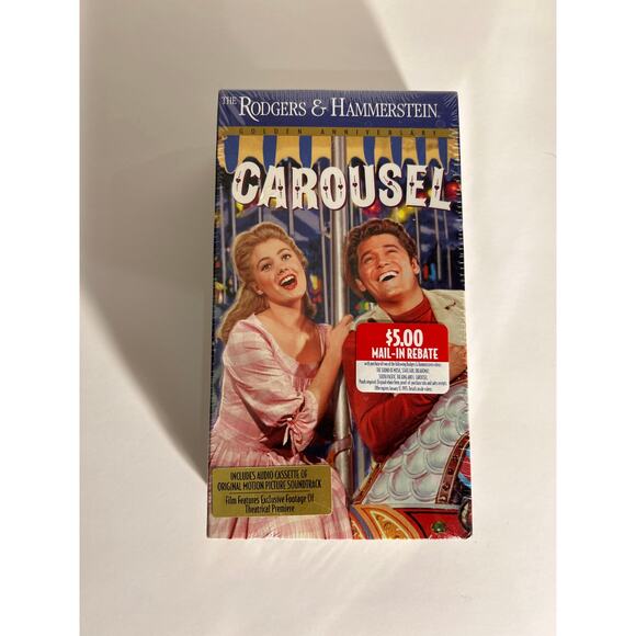 Rogers & Hammerstein Carousel VHS and Cassette soundtrack - Picture 1 of 6